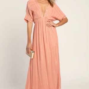 Goddess Vibes Dolman Sleeve Maxi Dress